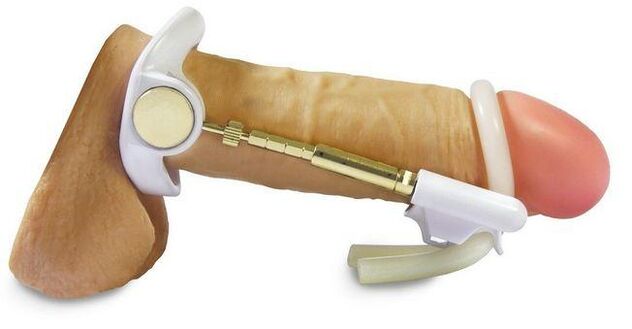 extension to enlarge the head of the penis