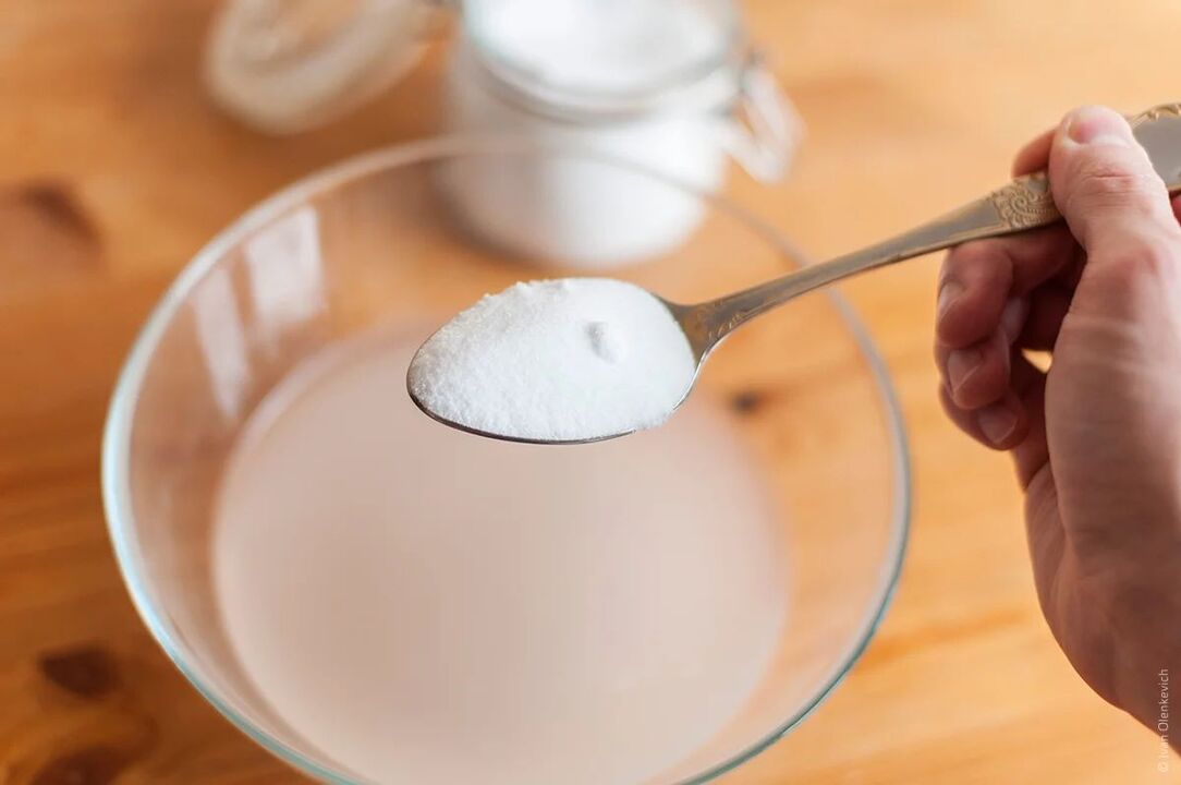 how to properly dilute the soda solution